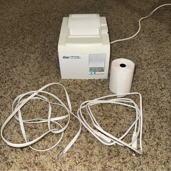 Star TSP100III Future Print Thermal POS Receipt Printer TSP143IIIU-Works-Cords - Picture 1 of 15